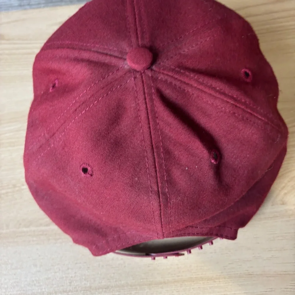 Vintage Minnesota Golden Gophers Hat Cap Snap Back Maroon Gold New Era 90s